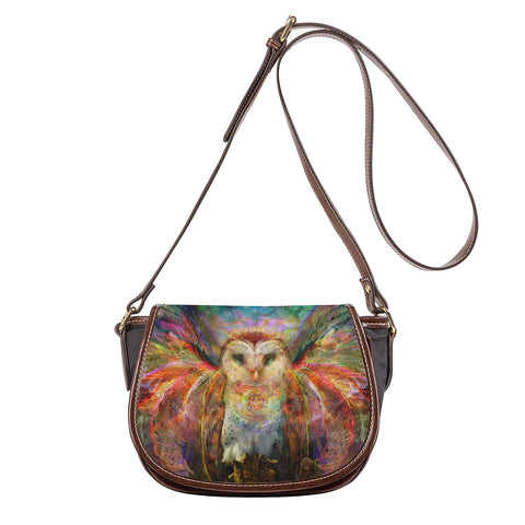 Jumbie Tambourin Bag w/ Strap - Owl