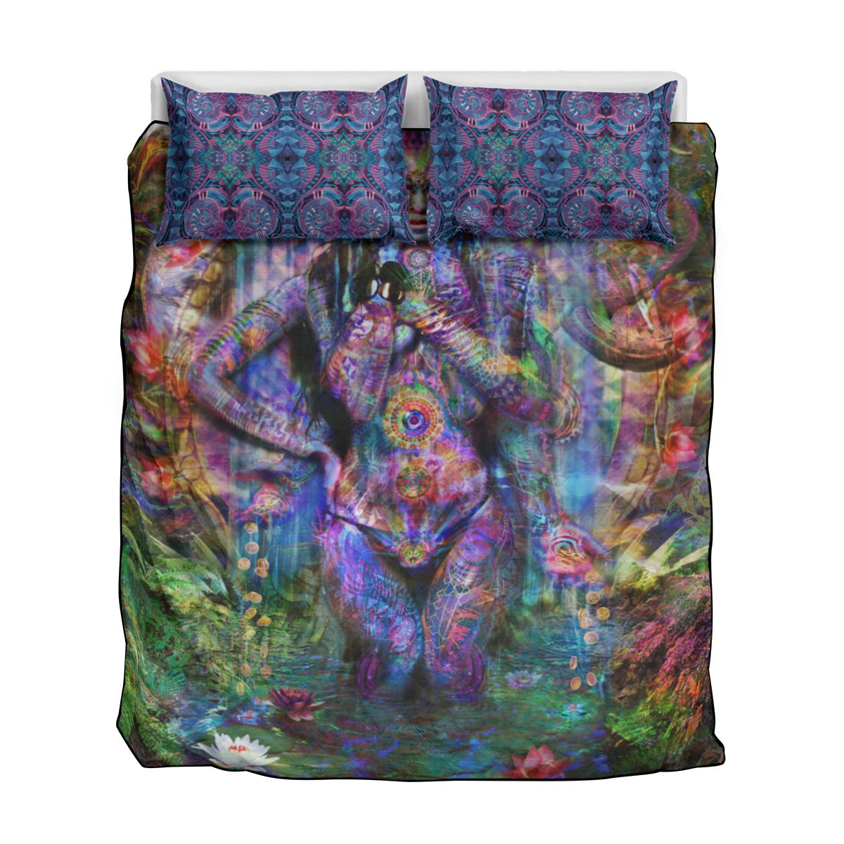 Jumbie Quilt & Pillow Cases - Padma