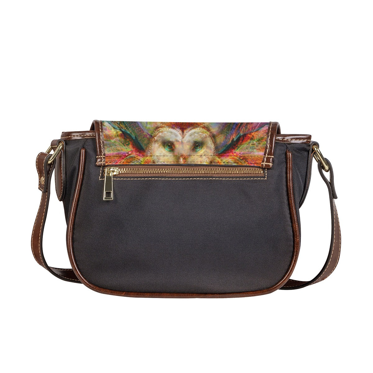 Jumbie Tambourin Bag w/ Strap - Owl