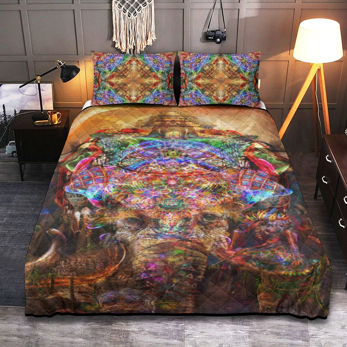 Jumbie Quilt & Pillow Cases - Gasnesh