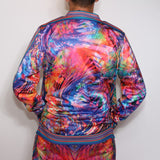 Abstract Bomber Jacket