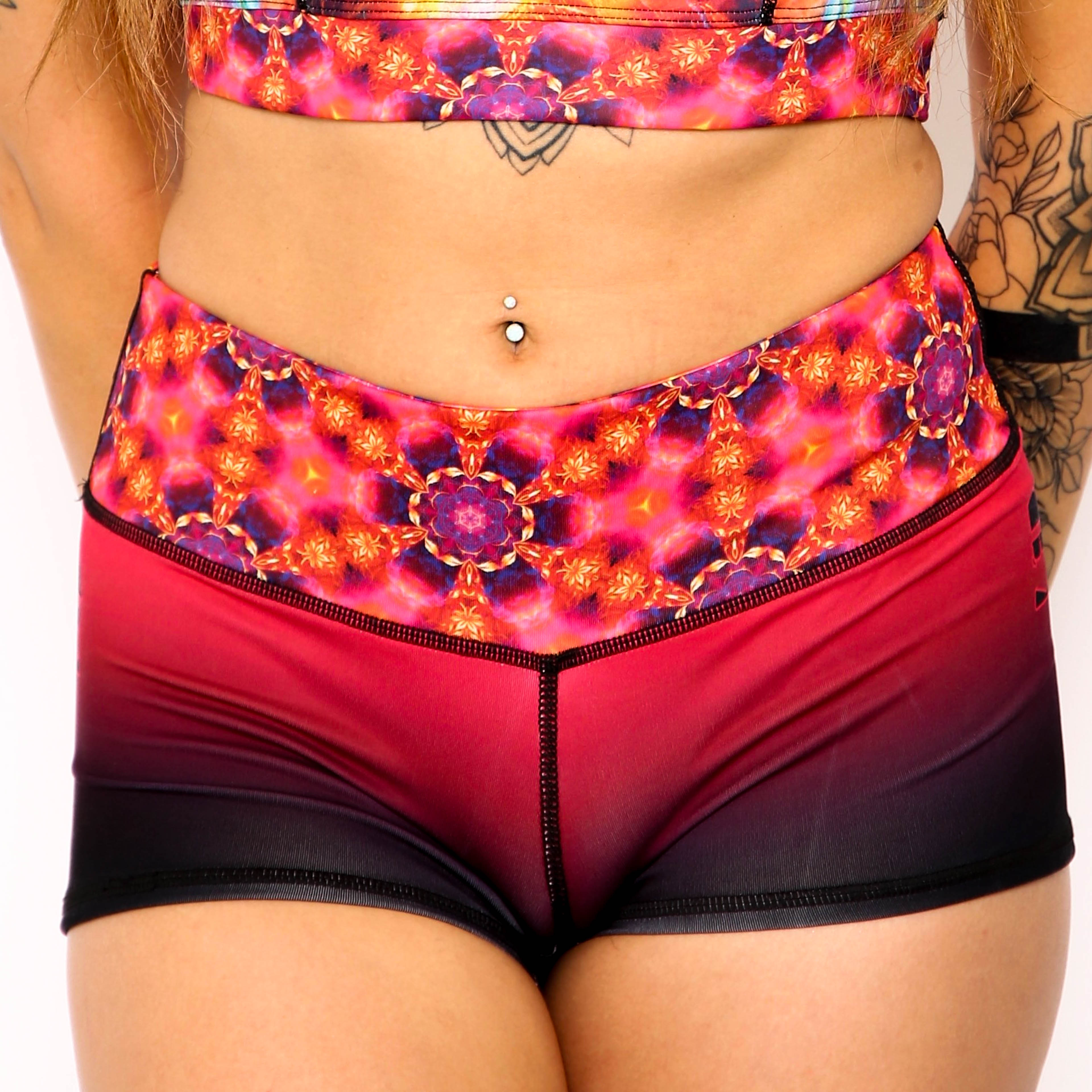 Fire Yoga Shorts