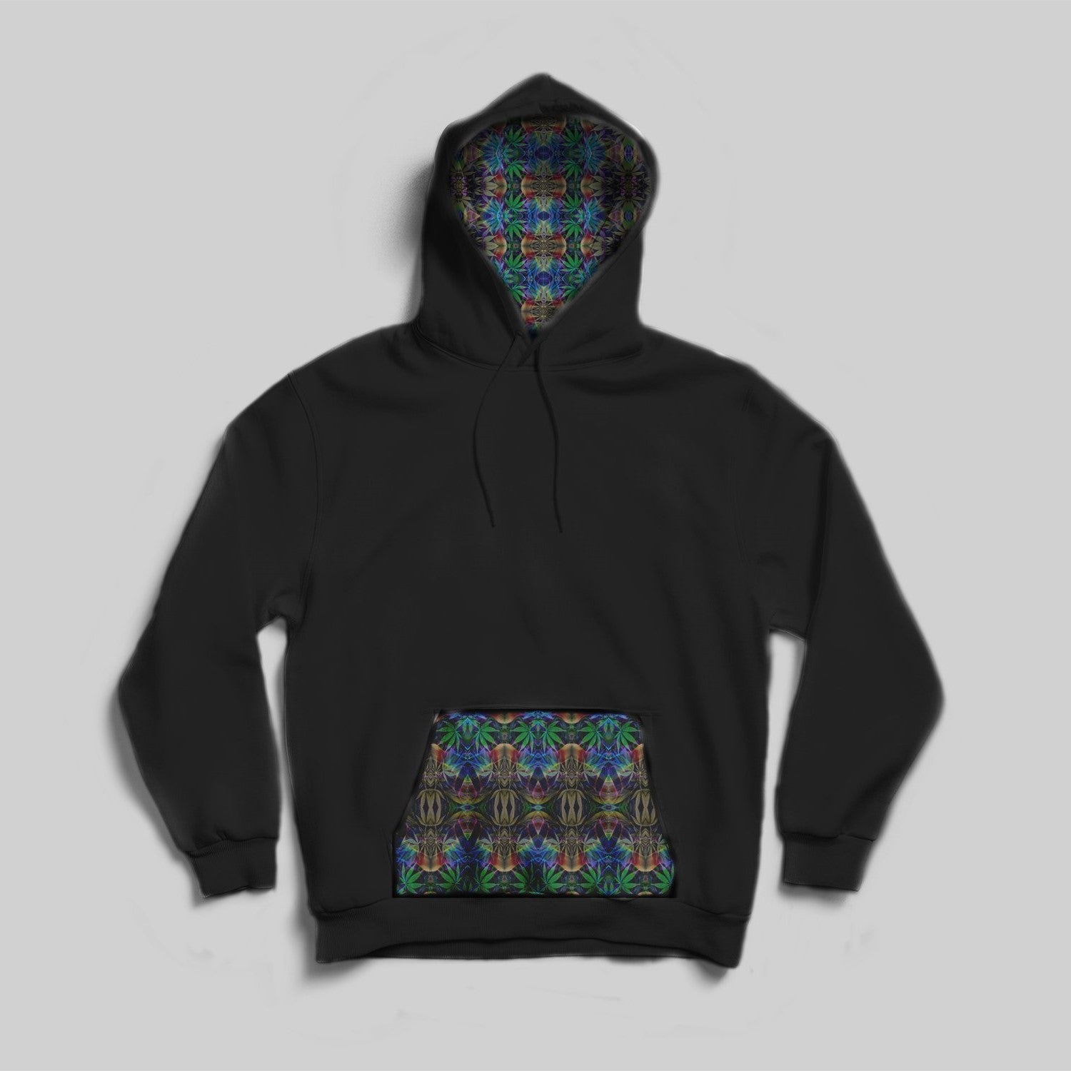 Sweet Leaf Unisex Pull Over Hoodie - Color Pocket