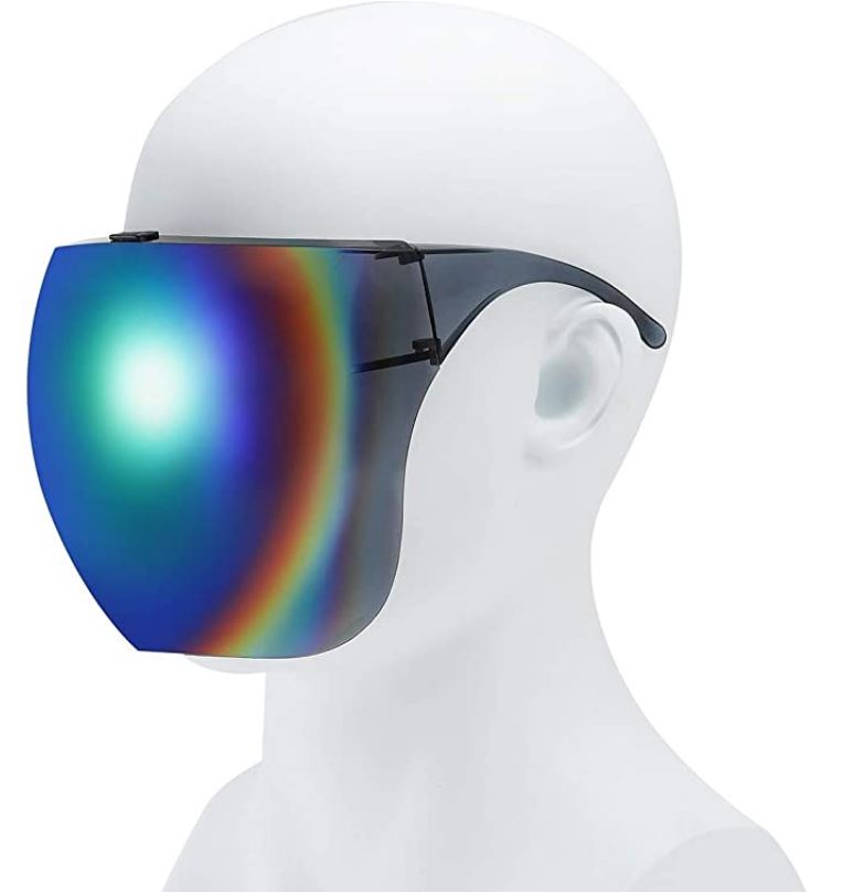 Vibe Visor Green Rainbow