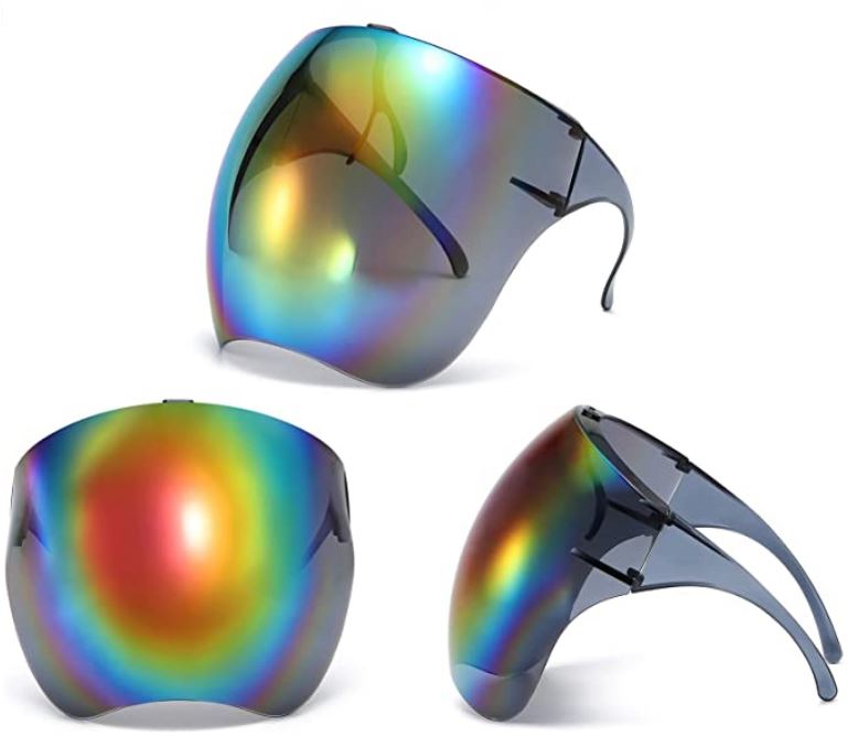 Vibe Visor Red Rainbow