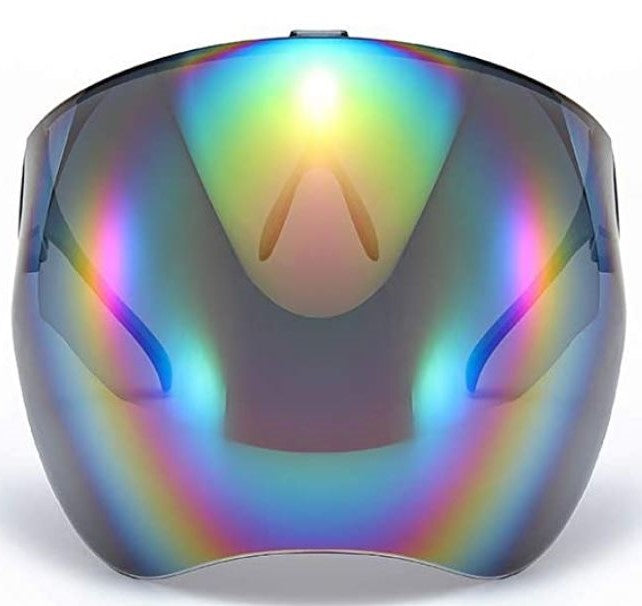 Vibe Visor Yellow Rainbow