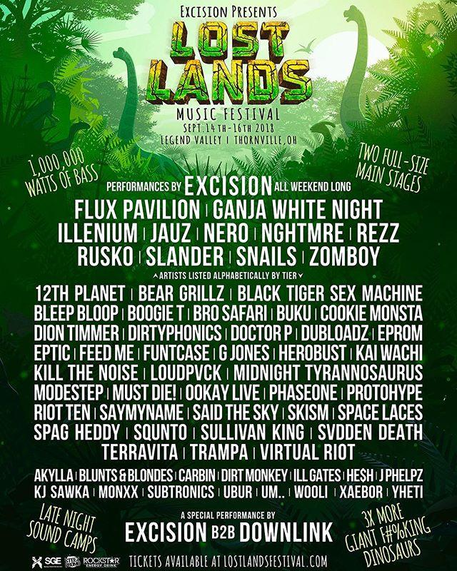 Bassheads Get Ready For Lost Lands 2018!