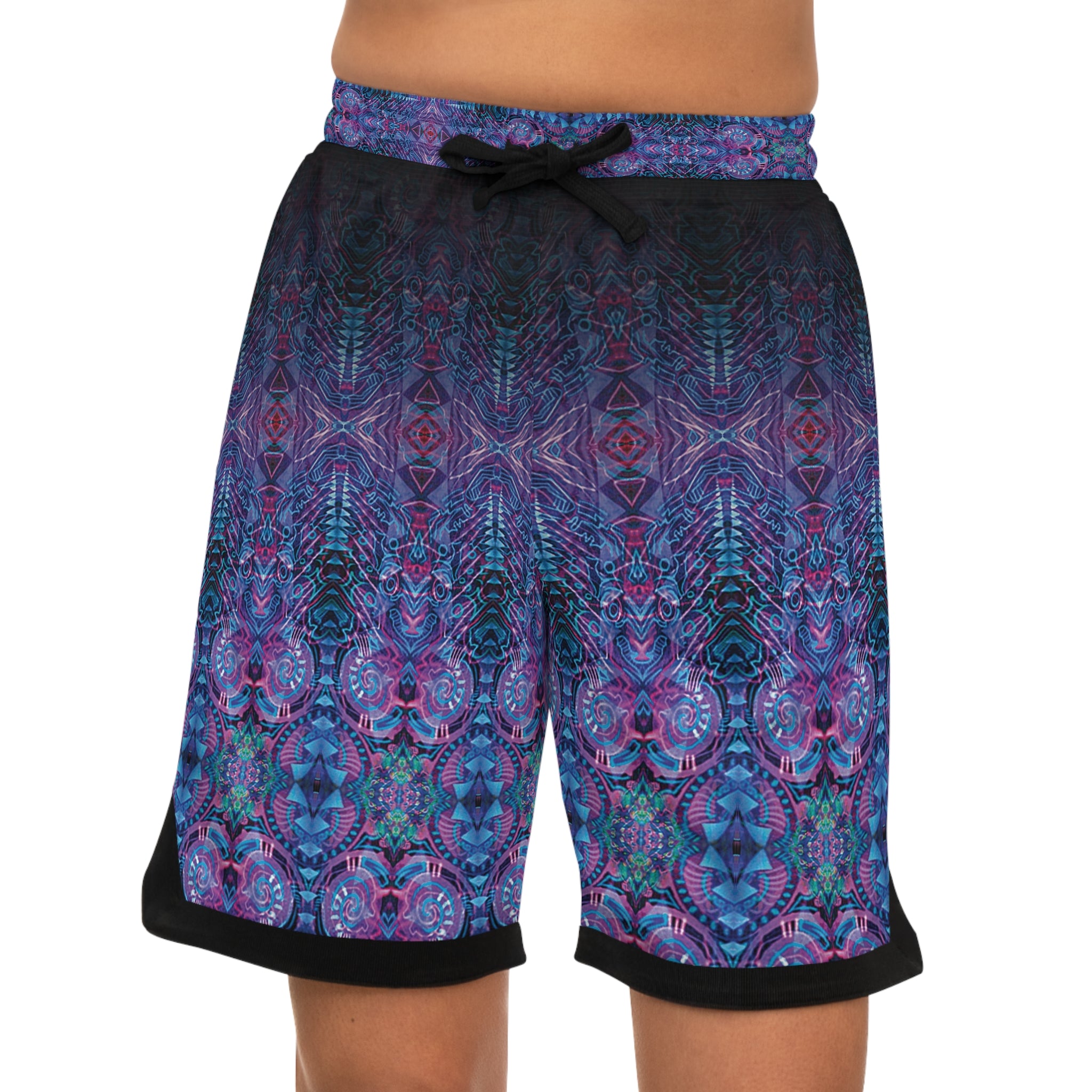 Padma Basketball Rib Shorts (AOP)