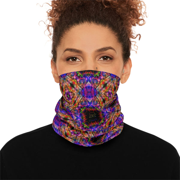 Jumbie Love Lightweight Neck Gaiter Heart v1