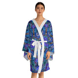 Bohemian Long Sleeve Kimono Robe - Vibrant Mandala Design
