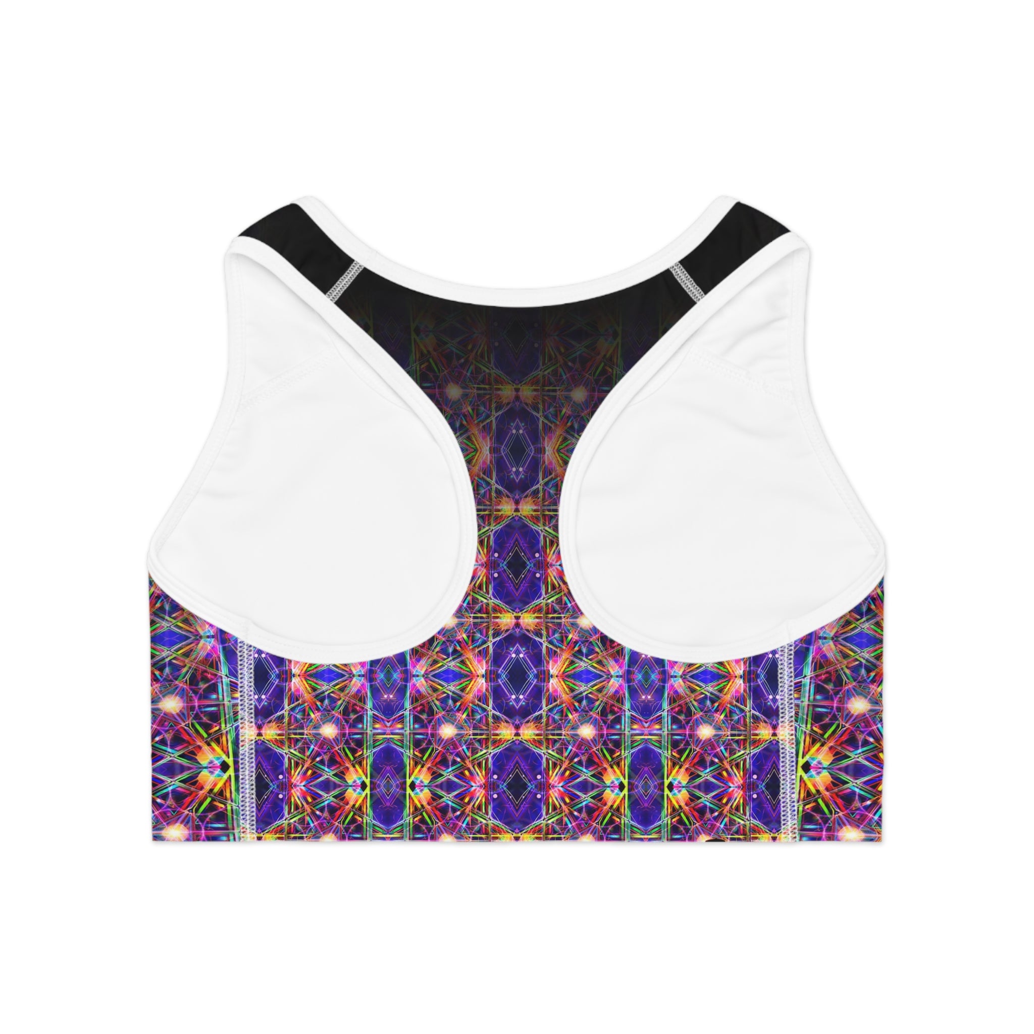 Metatron Cube REPEAT sports bra Sports Bra for Active Lifestyle
