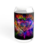 Jumbie Love Sipper Glass, 16oz Heart