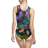 Padma Women's Classic One-Piece Swimsuit (AOP)