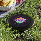 Colorful Mandala Wham-O Frisbee - Perfect for Outdoor Fun & Games