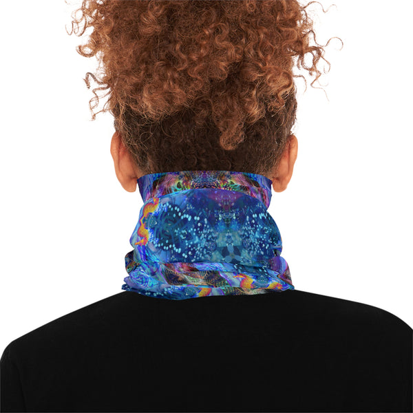 Jumbie Double Sized Lightweight Neck Gaiter Water Goddess