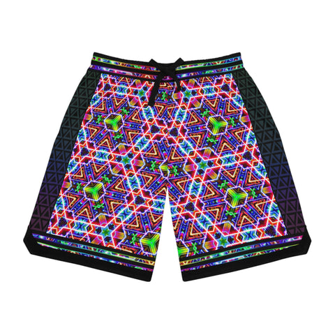 Sri Yantra Basketball Rib Shorts (AOP)