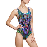 Padma Women's Classic One-Piece Swimsuit (AOP)