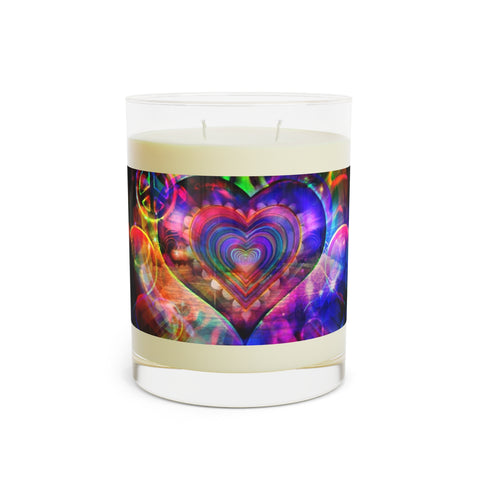 Jumbie Love Scented Candle - Full Wrap - Dual Wick, 11oz Heart v1