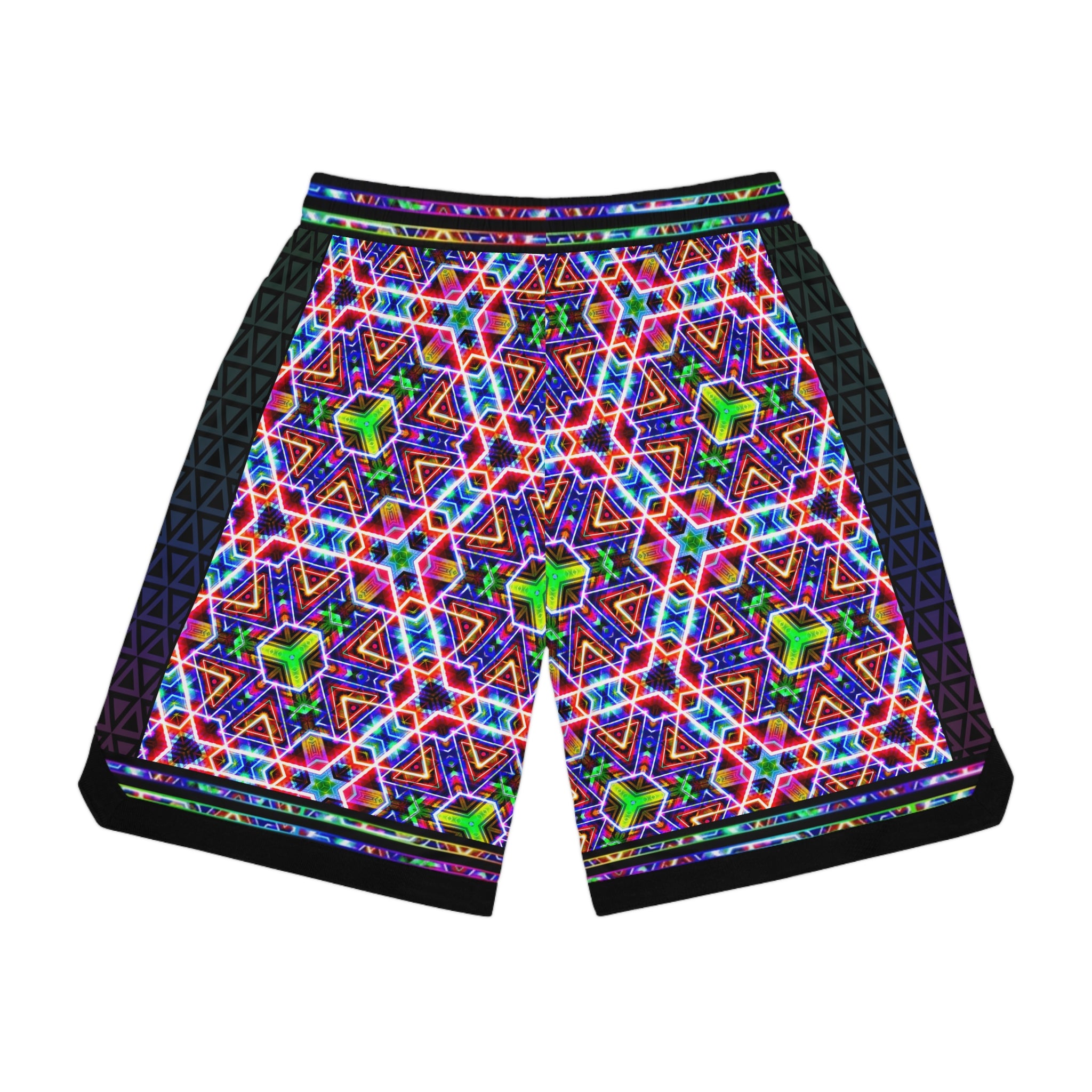 Sri Yantra Basketball Rib Shorts (AOP)