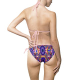 Metatron Cube V2 Bikini Swimsuit - Summer Vibes