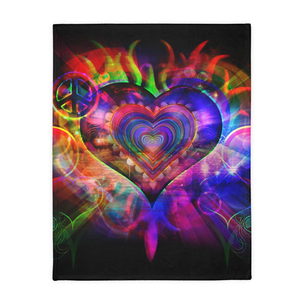 Jumbie Love - Velveteen Microfiber Blanket Two-sided print!