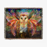 Jumbie Woven Blanket - Owl