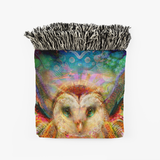 Jumbie Woven Blanket - Owl