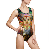 Owl Women's Classic One-Piece Swimsuit