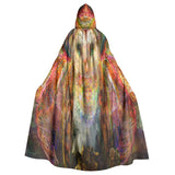 Unisex Hooded Cloak | Microfiber - Owl