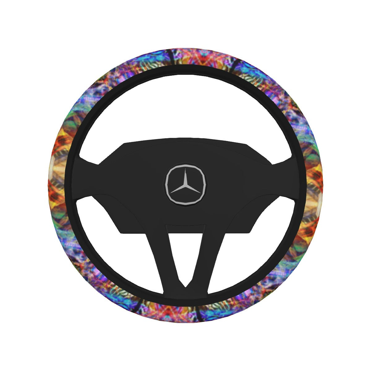 Jumbie All-over Print Steering Wheel Cover - Ganesha Repeatable