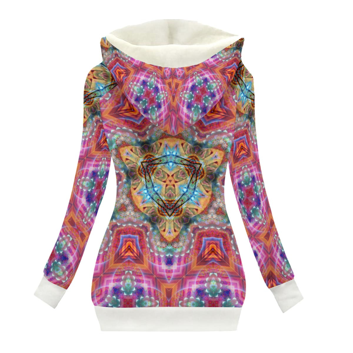 Women's Long Jacket With Fleece Lining