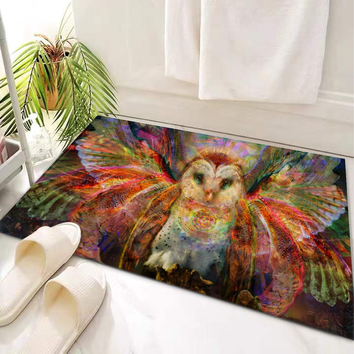 Jumbie Door Mat - Owl