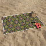 Rectangular Earth Beach Towel