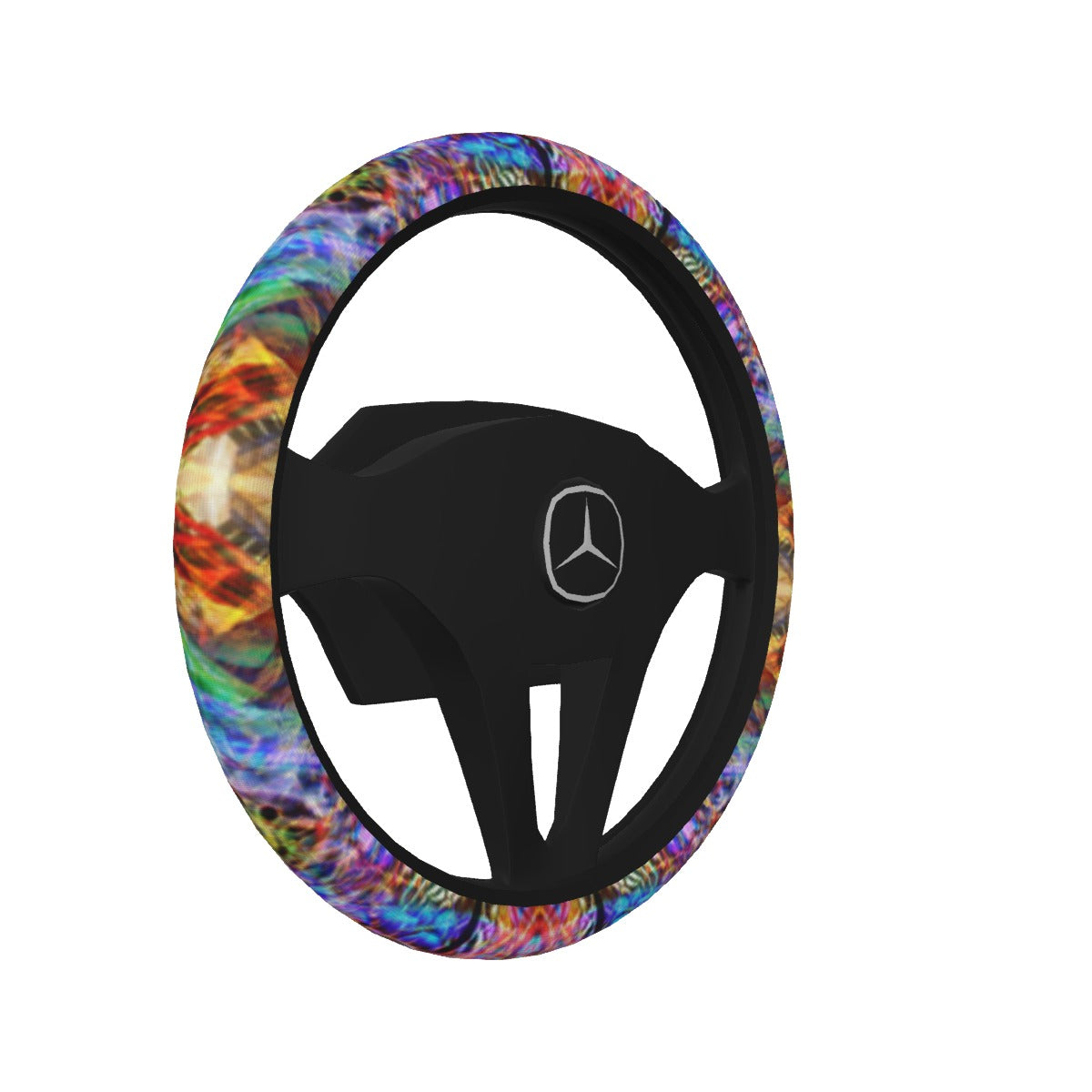 Jumbie All-over Print Steering Wheel Cover - Ganesha Repeatable