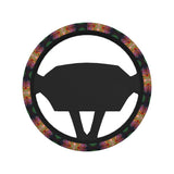 Jumbie All-over Print Steering Wheel Cover - Owl Repeatable