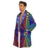 Men's Electric Fleece Robe