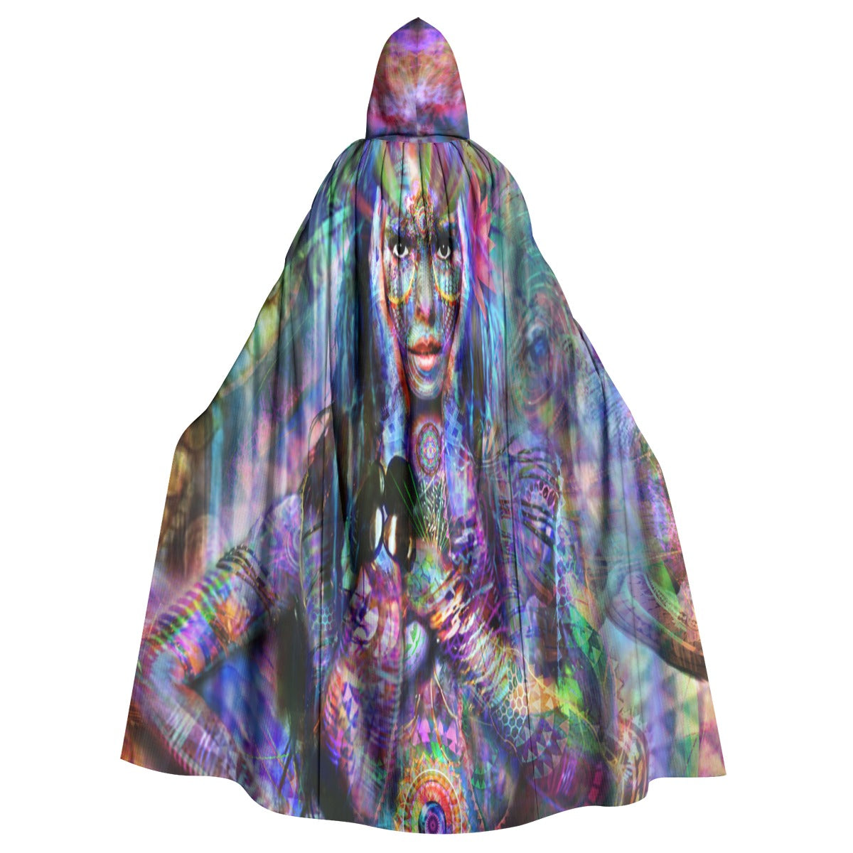 Jumbie Unisex Hooded Cloak | Microfiber -Padma