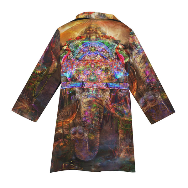 Jumbie Borg Fleece Robe - Gasnesh