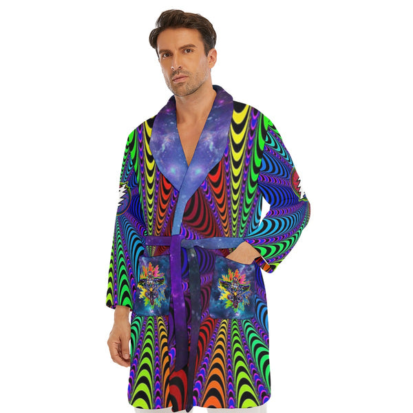 Men's Electric Fleece Robe – Jumbie Art