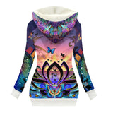 Women's Long Jacket With Fleece Lining