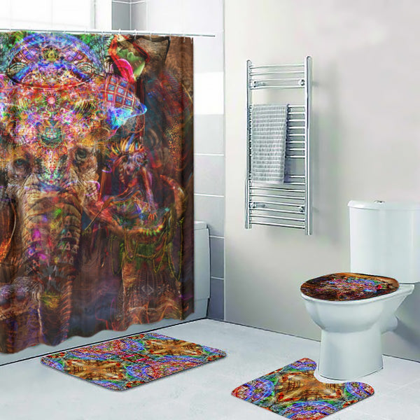 Jumbie Four-piece Bathroom Set - Gasnesh