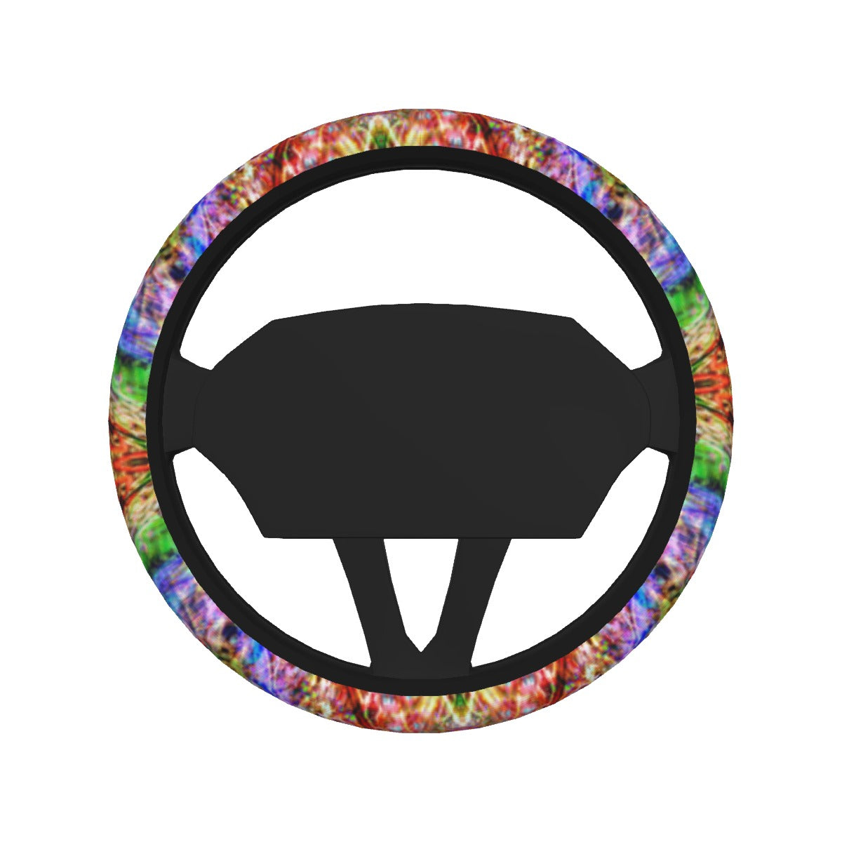 Jumbie All-over Print Steering Wheel Cover - Ganesha Repeatable