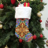 Jumbie Stocking With Plush Cuff - Ganesha Repeatable