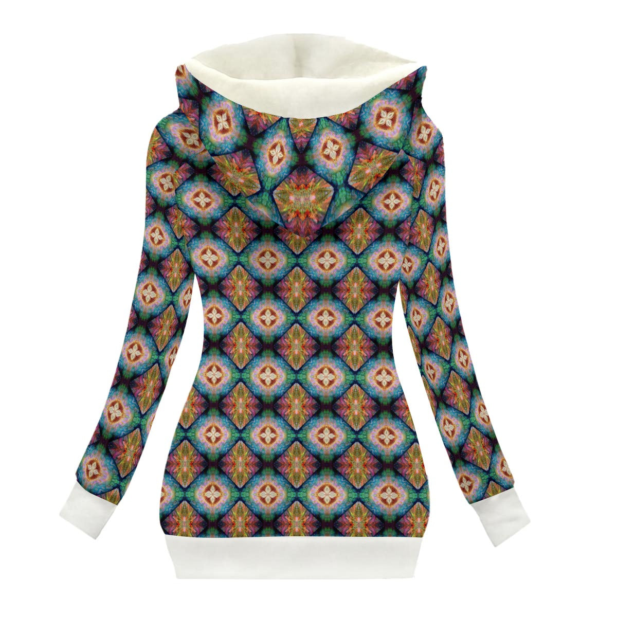 Women's Long Jacket With Fleece Lining