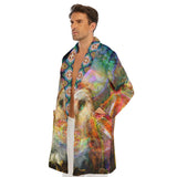 Jumbie Borg Fleece Robe - Owl v1