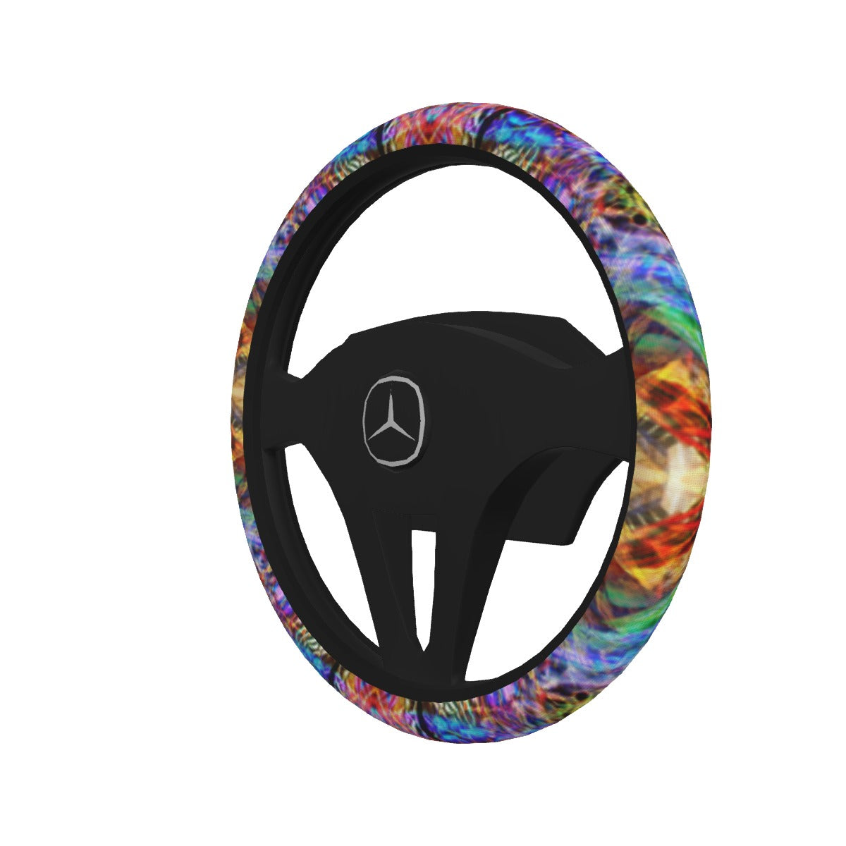 Jumbie All-over Print Steering Wheel Cover - Ganesha Repeatable