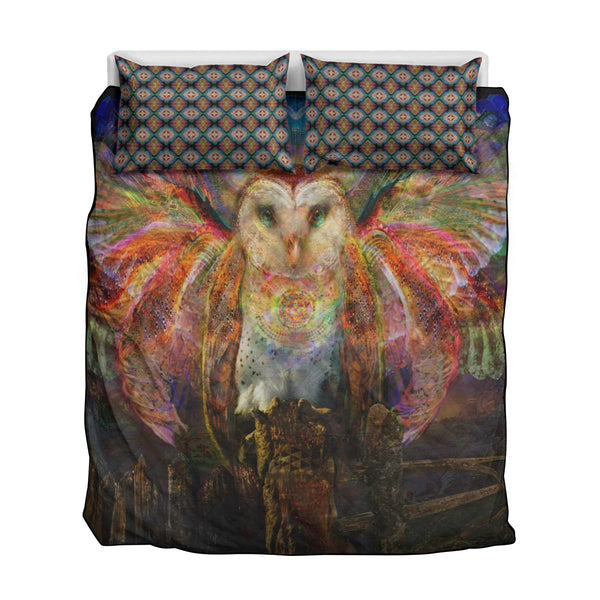 Jumbie Quilt & Pillow Cases - Owl v1