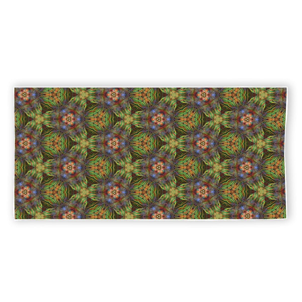 Rectangular Earth Beach Towel