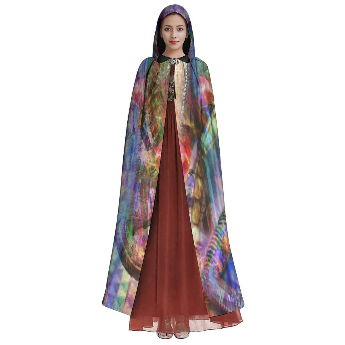 Jumbie Unisex Hooded Cloak | Microfiber -Padma