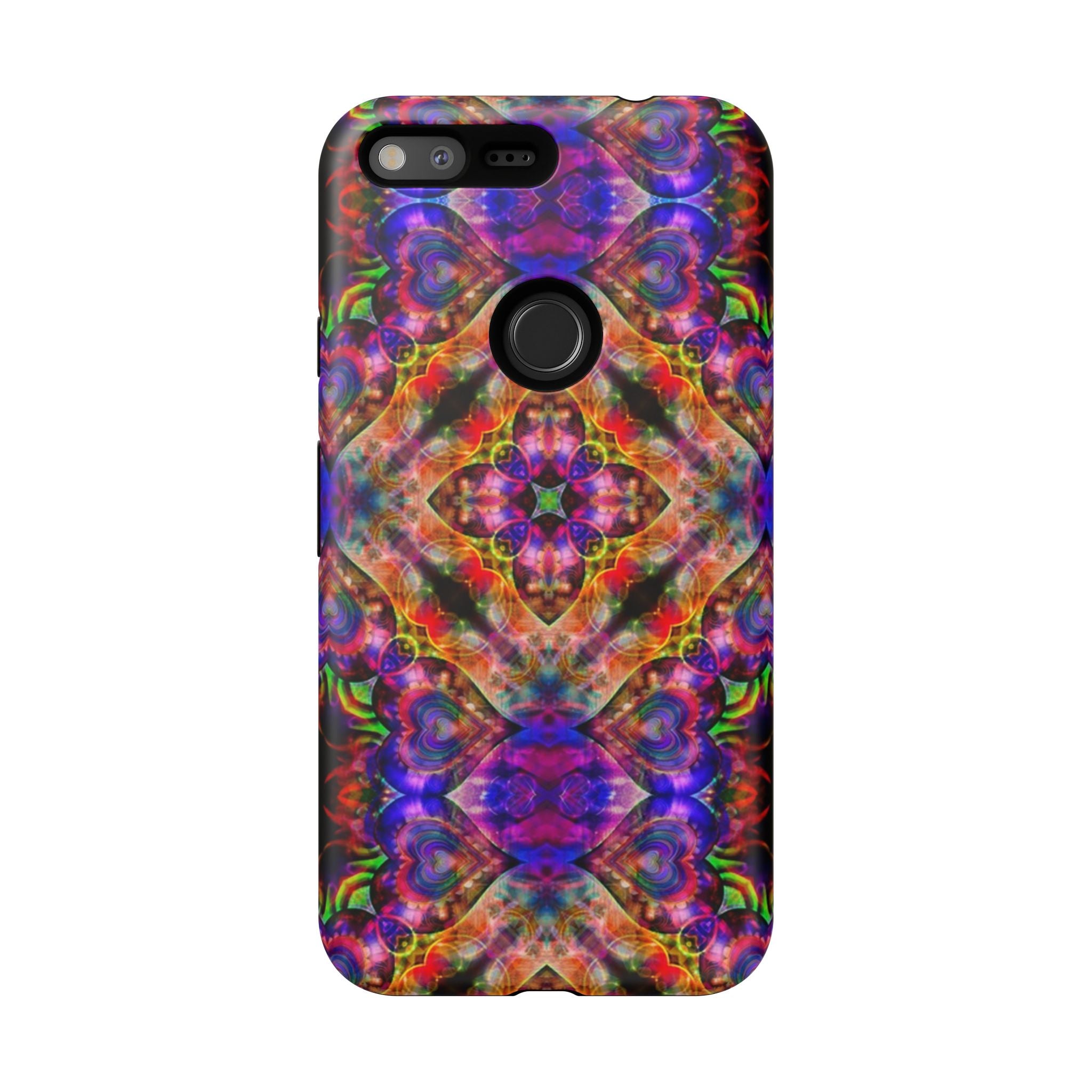 Jumbie Love Tough Phone Case Repeatable Heart v1